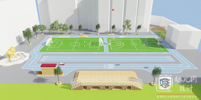 幼兒園裝修設(shè)計要注重功能,特別是地面裝修要注意的問題?