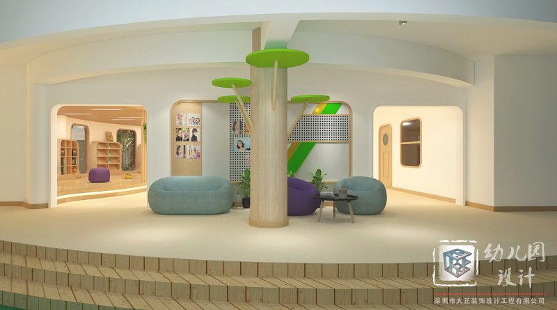 深圳市南山區(qū)桃源實(shí)驗(yàn)幼兒園（大廳、圖書館、戶外園林）