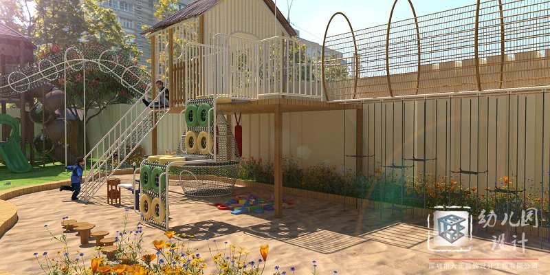 幼兒園設(shè)計(jì) - 需要一個(gè)有趣的戶外游戲空間設(shè)計(jì)