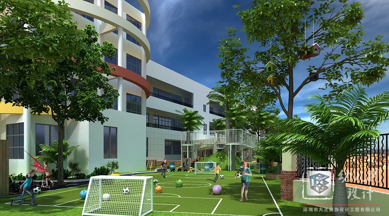 深圳市龍崗區(qū)怡美山莊幼兒園設(shè)計(jì)施工 2021（戶(hù)外操場(chǎng)、大型玩具）