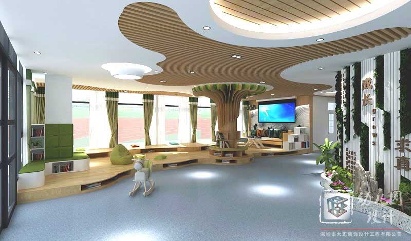 幼兒園設(shè)計之特色前廳